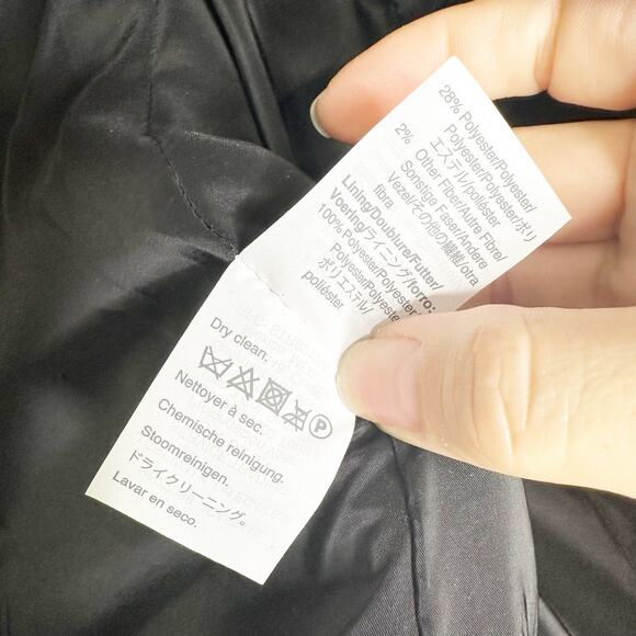 J.Crew Womens Jacket Going Out Blazer Tinsel Tweed Wool Blend Lined Black Size 2 - Picture 11 of 12